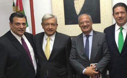 Mauricio Sulaimán se reúne con López Obrador