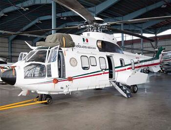 Pemex pone a la venta helicóptero de 9 mdd