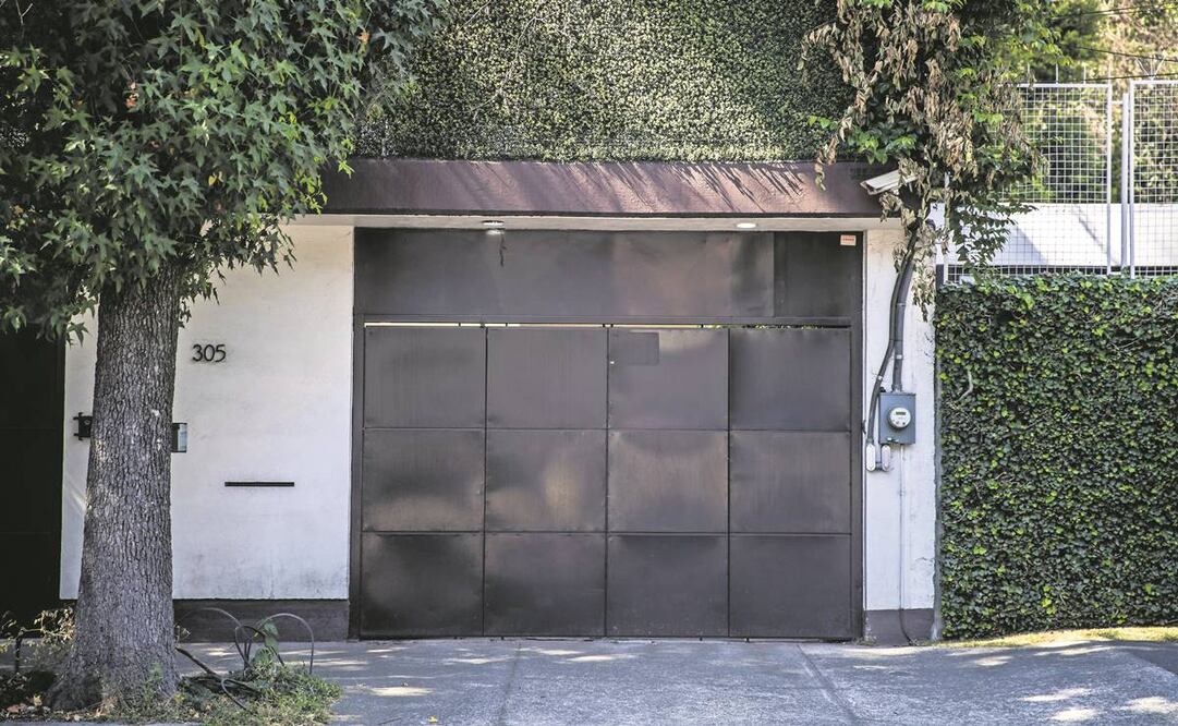La casa está en la avenida Melchor Ocampo, Coyoacán. Foto: Germán Espinosa/ EL UNIVERSAL.