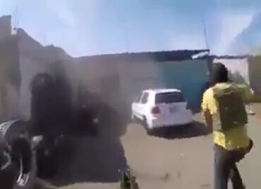 Sicarios graban ataque a vulcanizadora de Guanajuato; mataron a 5 personas