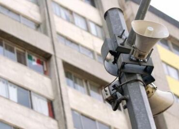 Comisión Permanente pide a Gobierno de la CDMX revisar altavoces de alerta sísmica