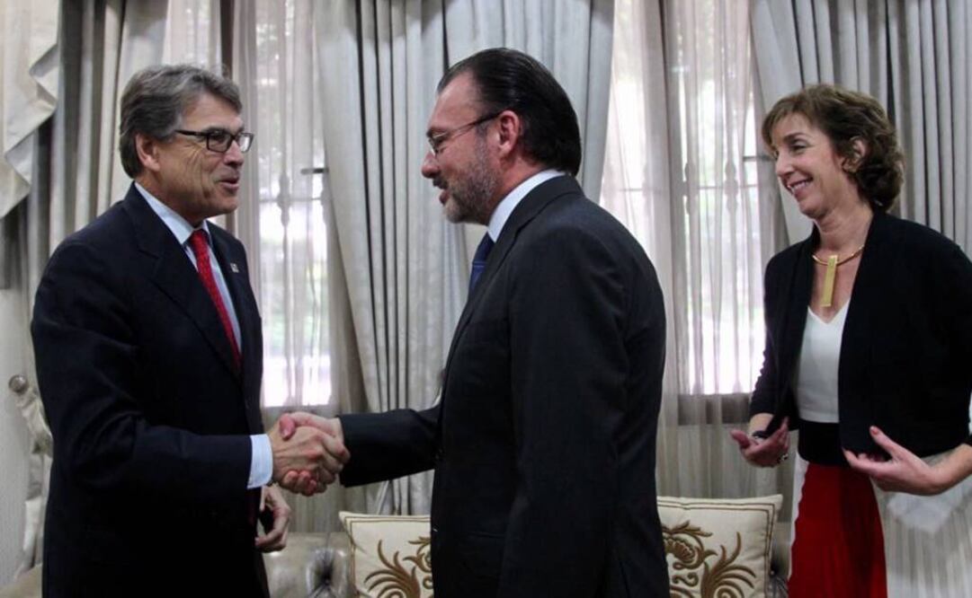 Luis Videgaray se reúne con secretario de energía de EU