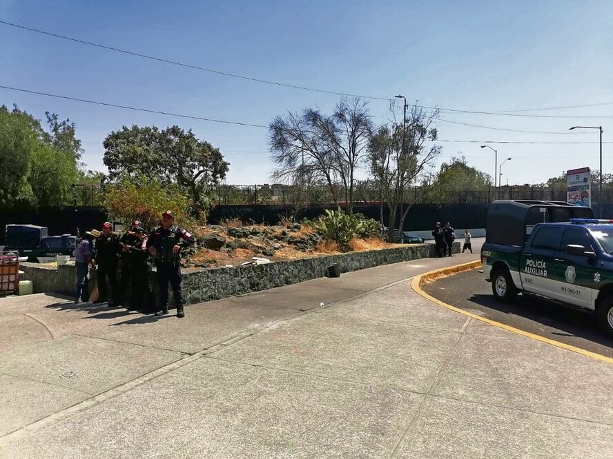 La autoridad informó que uno de los Senderos Seguros donde efectuó operativos está en las cercanías del Cetram Universidad. Foto: Especial