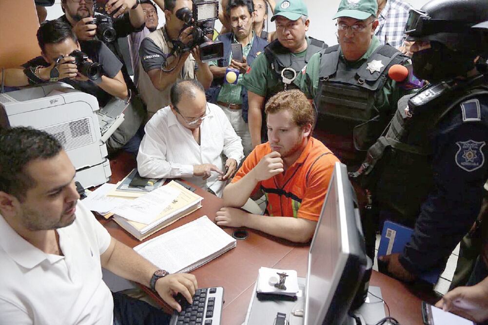 Enrique Capitaine se negó a declarar como probable responsable del delito de pederastia en el juzgado que lleva su caso (PATRICIA MORALES. EL UNIVERSAL)