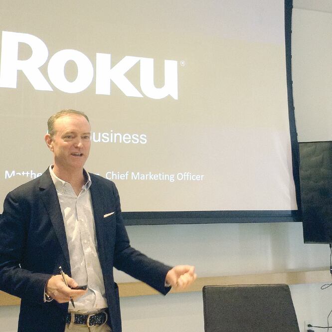 Matthew Anderson, director de Mercadotecnia de Roku, dijo que la decisión del tribunal indica que la prohibición era incorrecta. (ARCHIVO EL UNIVERSAL)