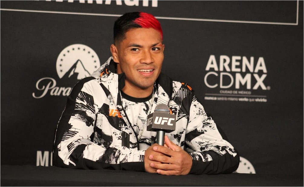 FOTO: Maritza Villagómez/ EL UNIVERSAL - David Martínez busca imponer "la nueva sangre mexicana" ante la leyenda 'Chito' Vera en UFC México