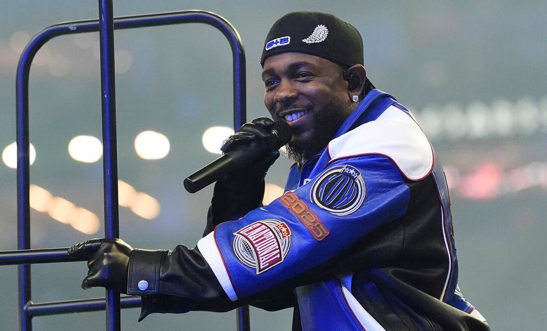 Kendrick Lamar dará un concierto mañana en el Estadio GNP. Foto: AP