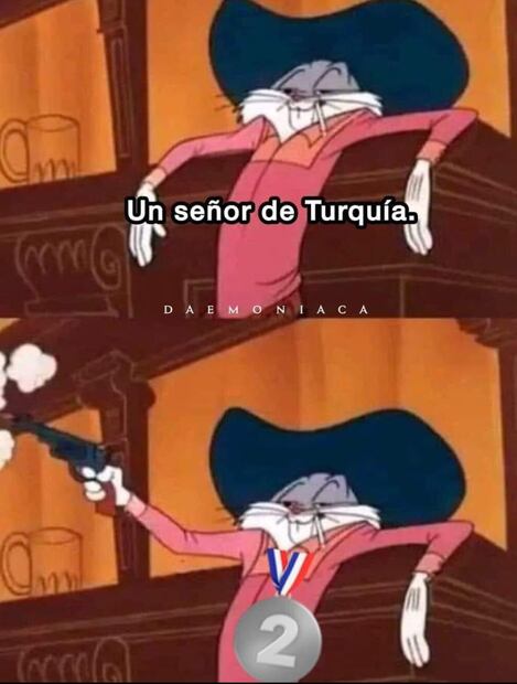 Dikec omitió el uso del equipo profesional, confiando su tiro completamente a su capacidad visual y gran temple. Foto: redes sociales