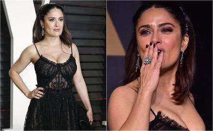 Salma Hayek usó botón de Maximiliano de Habsburgo como anillo 