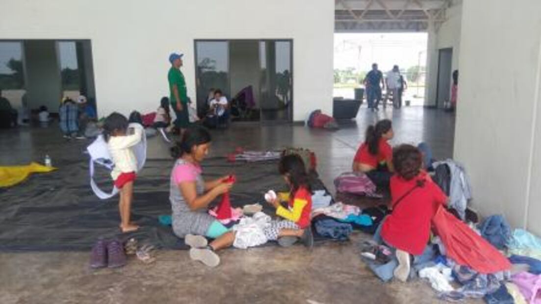 Llegan los primeros migrantes centroamericanos a Juchitán