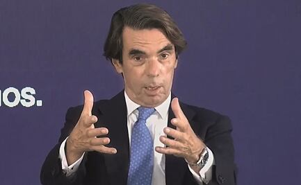 Aznar se burla de reclamo de AMLO