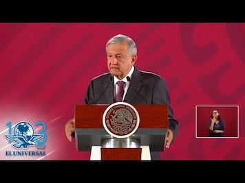 Destaca AMLO baja en tasas de interés del Banxico