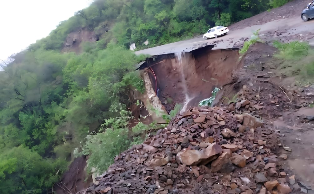 Las autoridades de protección civil alertaron sobre altas probabilidades de lluvias, que pueden causar crecida de arroyos y derrumbes. | Foto: Especial.