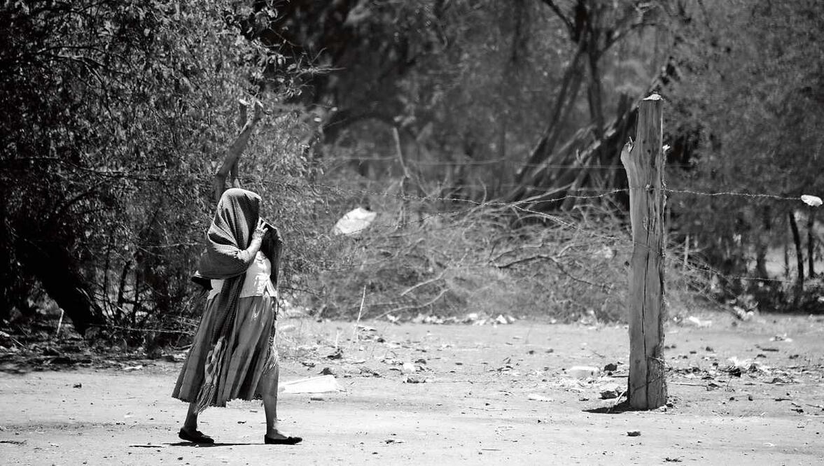 En la imagen, una de tantas mujeres indígenas y migrantes
que viven actualmente
en Sonora/ Mauricio Marat, Cortesía INAH.
