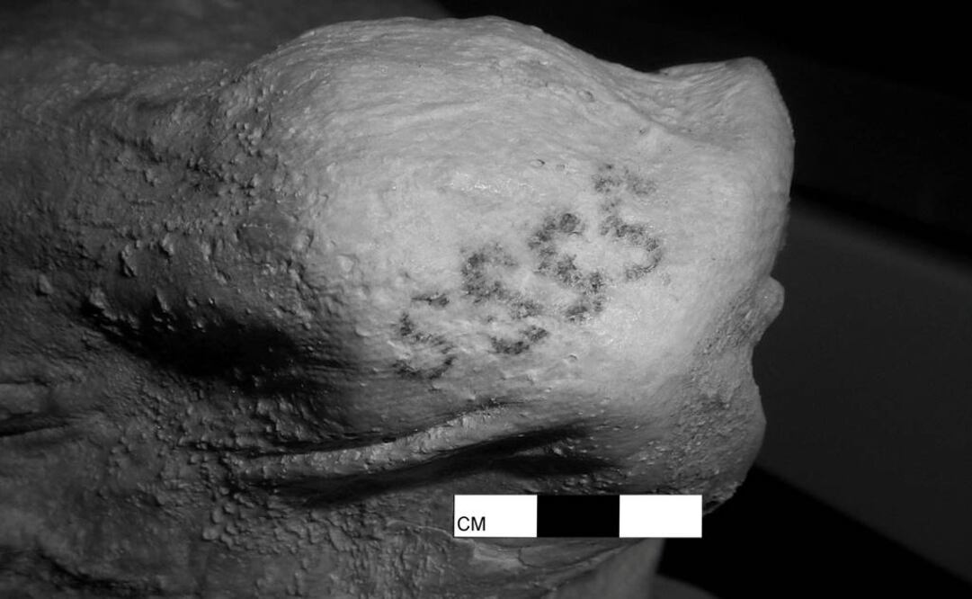 El descubrimiento de los tatuajes en el hombre hace ver que ambos sexos modificaban su cuerpo, frente a la creencia de que solo lo hacían las mujeres. FOTO: British Museum vía REUTERS.