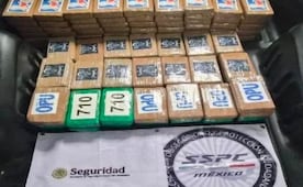 Cae en Tlalpan una persona que transportaba 217 kg de cocaína; droga estaba oculta en el compartimento de un vehículo