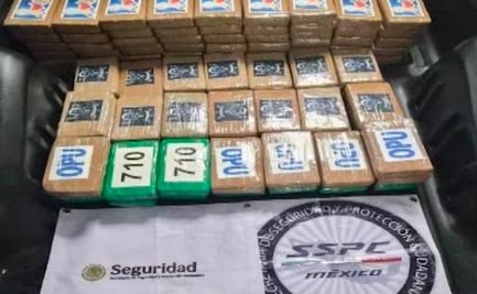 Cae en Tlalpan un sujeto que transportaba 217 kg de cocaína; droga estaba oculta en el compartimento de un vehículo