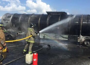 One killed in trailer crash in San Luis Potosí
