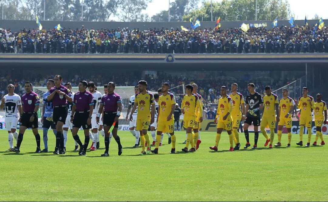 Pumas vs América, Clausura 2018. Foto: Imago 7