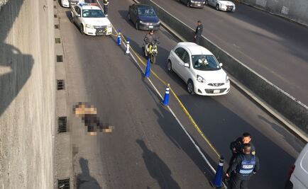 Muere tras lanzarse en paso vehicular en Fray Servando