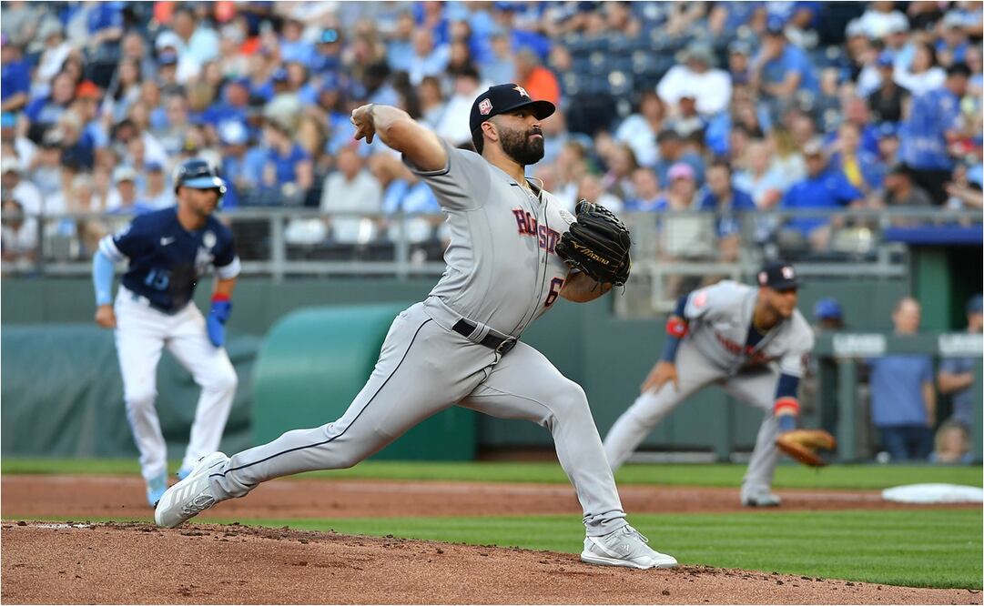 José Urquidy consigue su quinto triunfo con Astros / FOTO: AFP