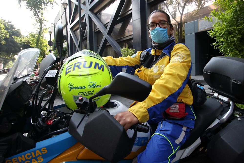 Yesenia lleva 8 años en el ERUM. Foto: Carlos Mejía