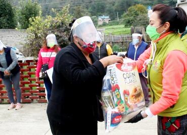 Familias vulnerables recibirán despensa alimentaria en Amecameca