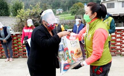 Familias vulnerables recibirán despensa alimentaria en Amecameca