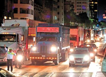 En octubre cierran paso a camiones en el Centro