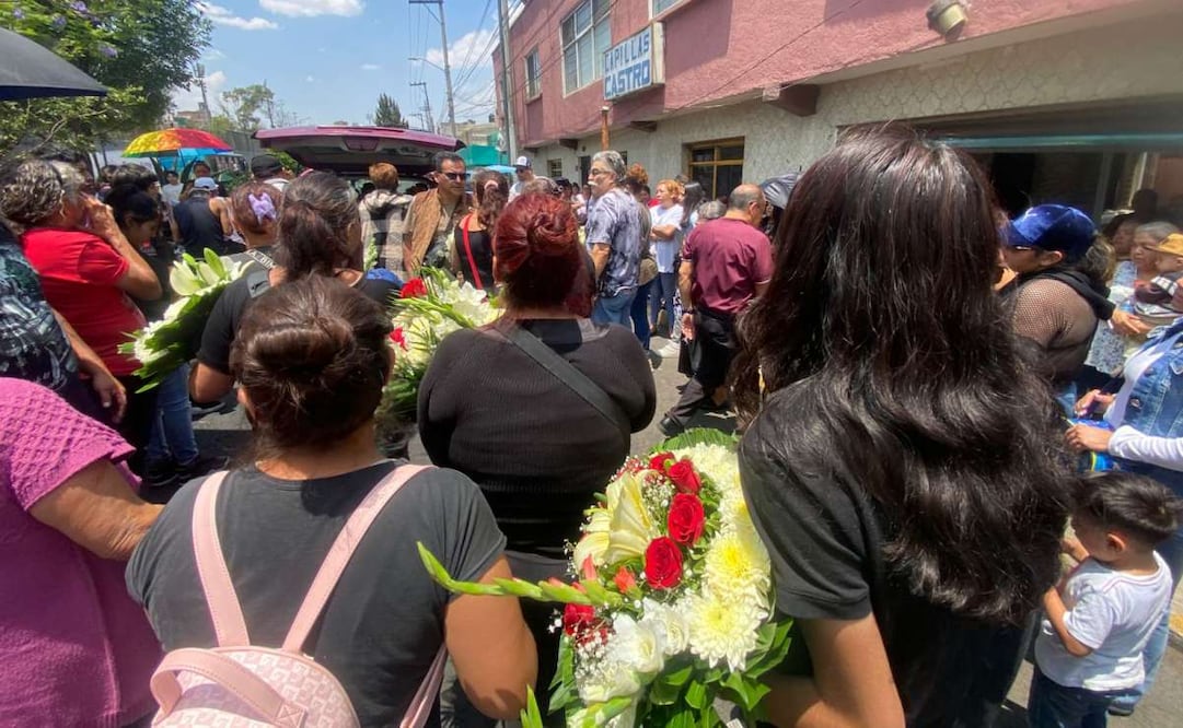 Despiden a Miriam Guadalupe, quien perdió la vida en incidente de tránsito en la GAM (06/05/2025). Foto: Juan Carlos Williams / EL UNIVERSAL