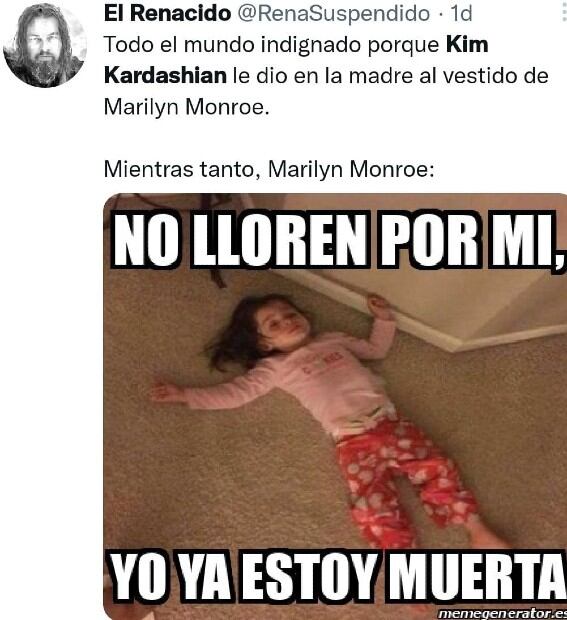 Los mejores memes sobre Kim Kardashian y el vestido de Marilyn Monroe