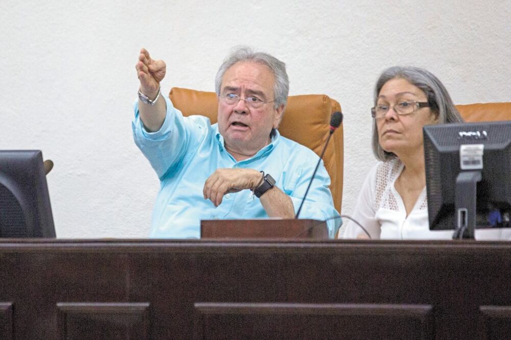 Afectado. El presidente del Congreso de Nicaragua, Gustavo Porras, figura entre los servidores sancionados por Estados Unidos y Canadá. Foto: ARCHIVO AP