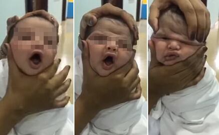 Video. Despiden a enfermeras saudíes por aplastar el rostro de un bebé
