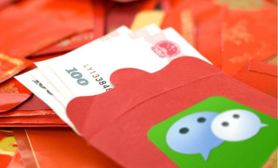 El pasado domingo, se registraron 8 mil 80 millones de intercambios de "hongbao" digitales en Wechat