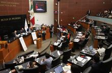 Aprueban comisiones del Senado Ley General del Sistema Nacional de Seguridad Pública; se crea un “Estado fisgón”, acusa oposición