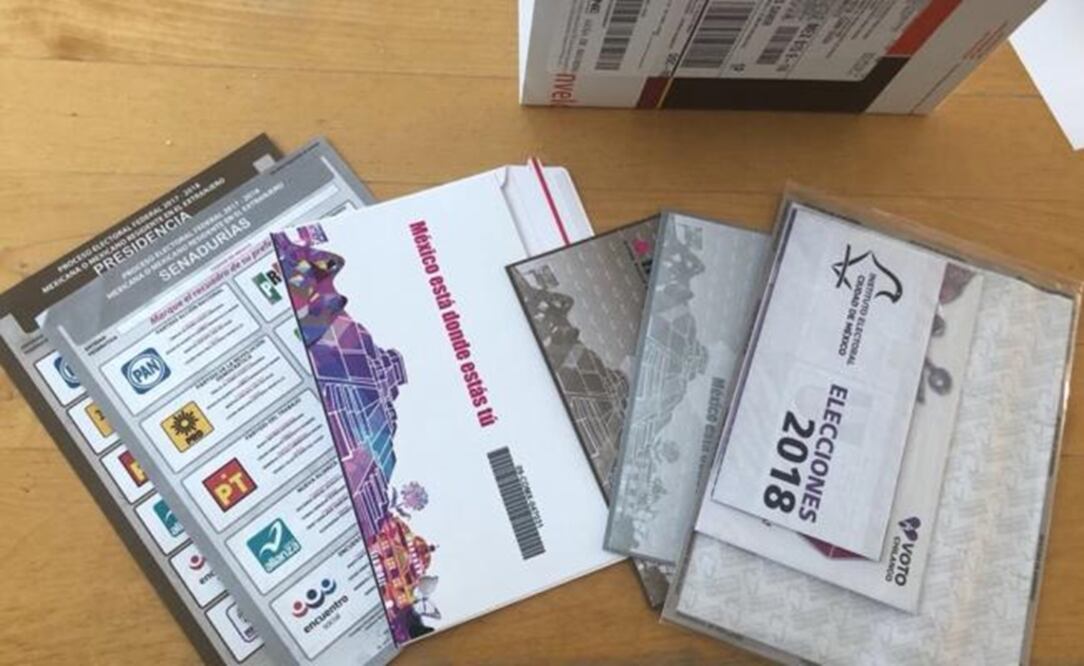 Content of the INE voting kit – Taken from @CiroMurayamaINE