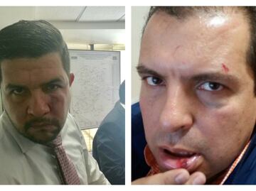 Trabajadores de Oapas, golpean a directivos del Organismo