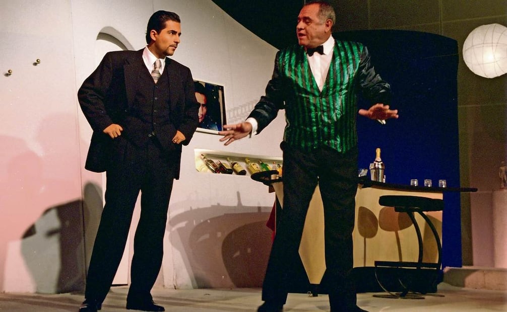 A oscuras me da risa, comedia de enredos, lo reunió en escena con Alejandro Suárez, Sabine Moussier y Daniel Bisogno. Foto: Carlos Mejía / EL UNIVERSAL, Archivo / EL UNIVERSAL y Televisa