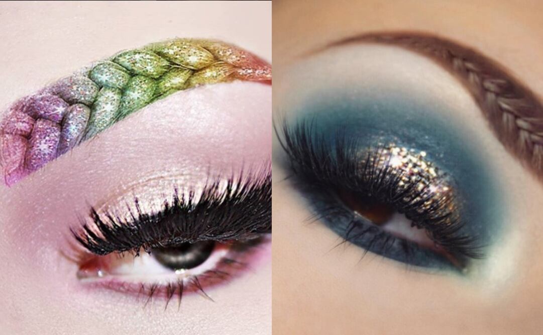 Una nueva tendencia en maquillaje propone lograr un efecto de peinado de cejas. (FOTOS: Instagram)