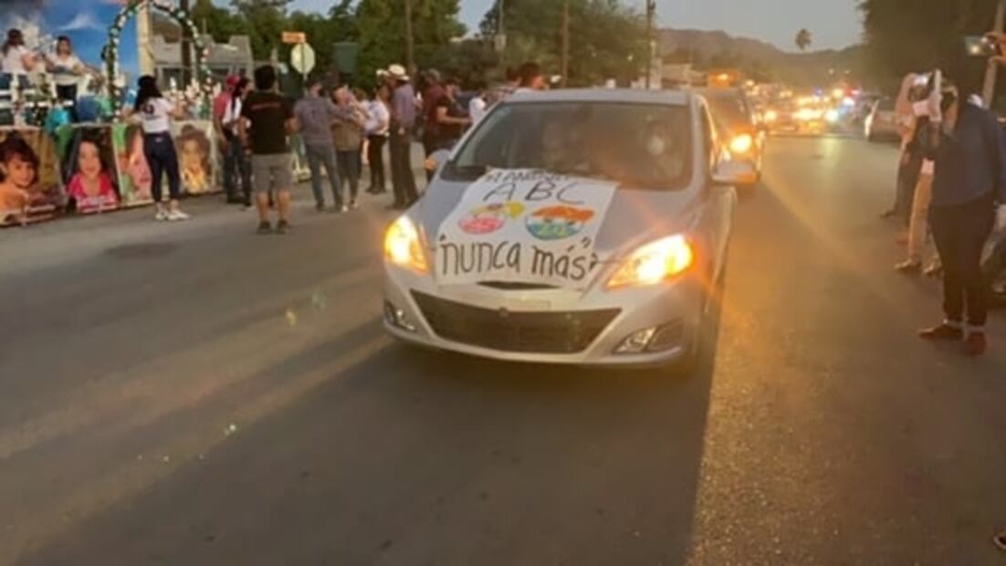 Caravana exige justicia a 11 años del incendio en la Guardería ABC