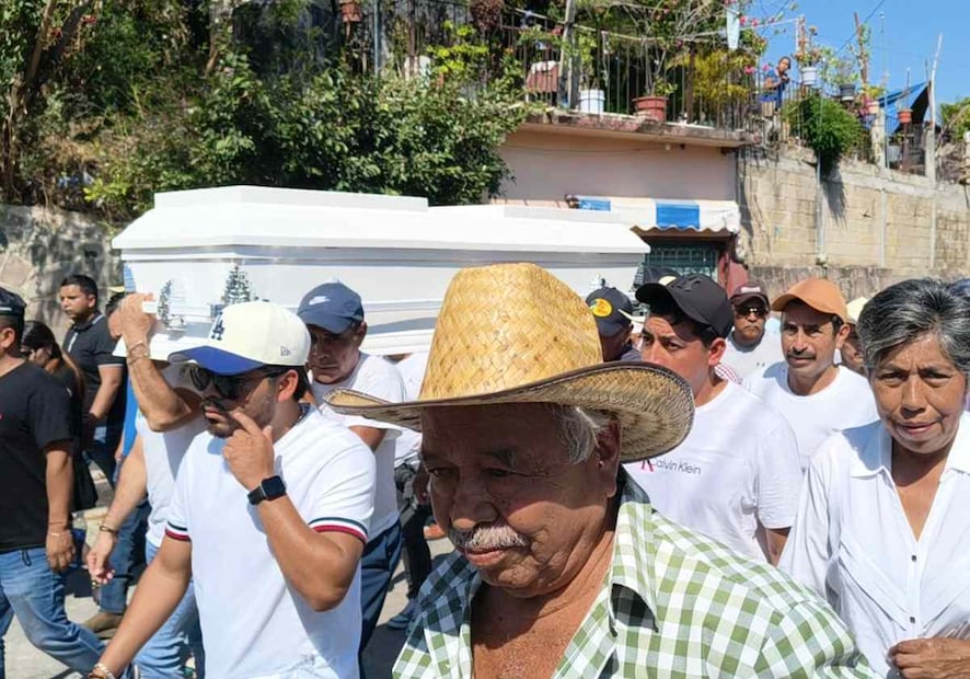 Cortejo fúnebre de Karol Toledo en Cuernavaca, Morelos. Foto: Especial