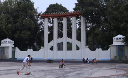 Rehabilitan Foro Lindbergh del Parque México; fue dañado durante la marcha antigentrificación