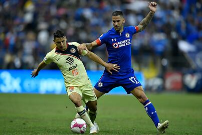 Cruz Azul y América empatan en el Azteca 