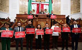 Morena impulsa regulación de viajes legislativos; PRI y PAN acusan censura en Congreso de CDMX