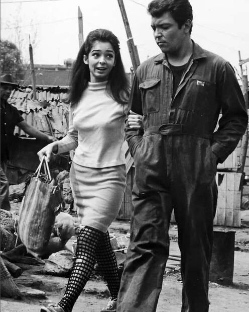 Ana Martin compartió una foto con Alberto Vázquez, con quien actuó en 1970 en "Faltas a la moral".