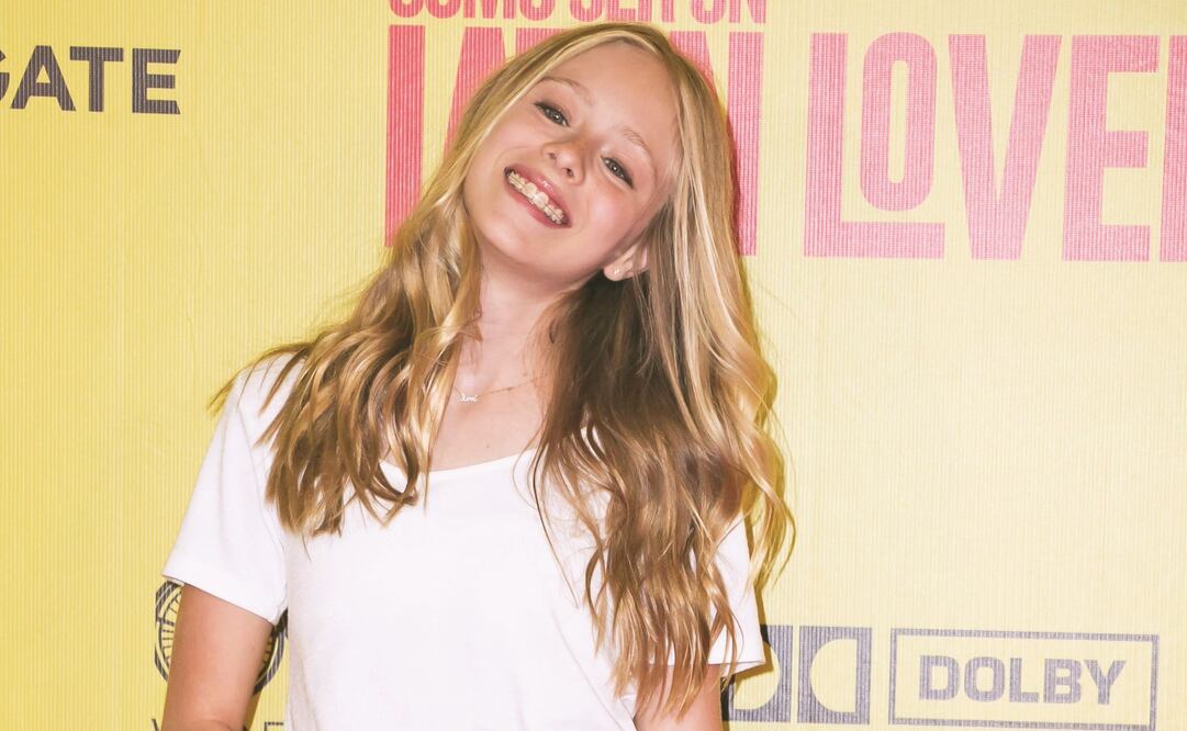 La joven actriz fue una de las presentadoras en los Kid’s Coice Awards. (CLASOS)