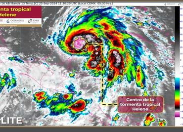 Quintana Roo declara Alerta Roja en municipios del norte por tormenta tropical Helene