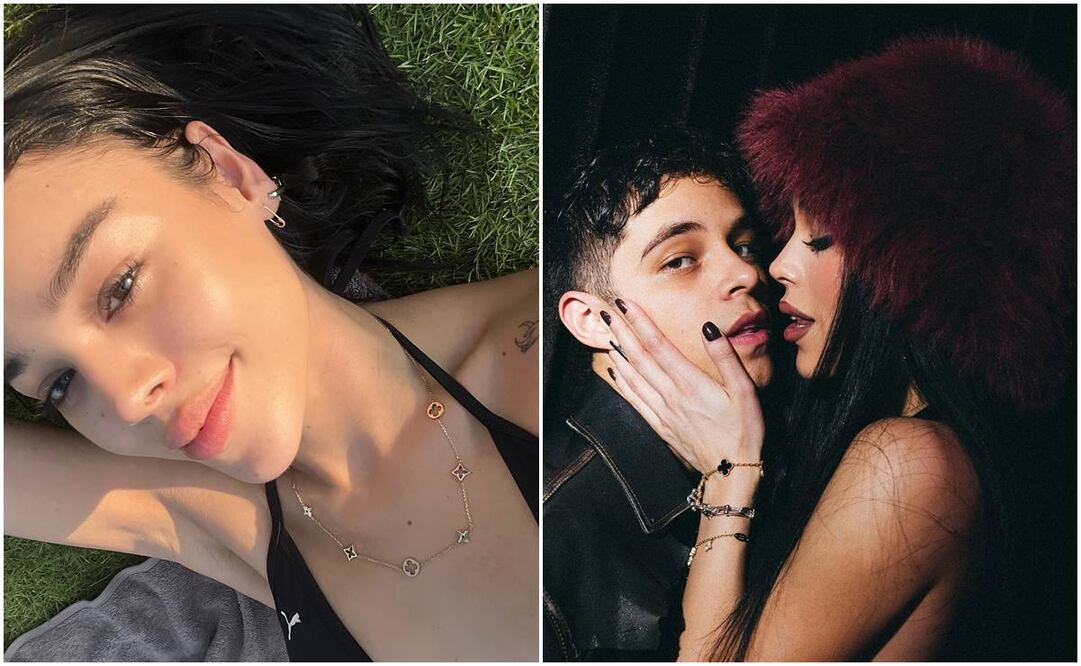 Danna Paola celebra su cumpleaños 28 con su novio, el cantante Alex Hoyer.