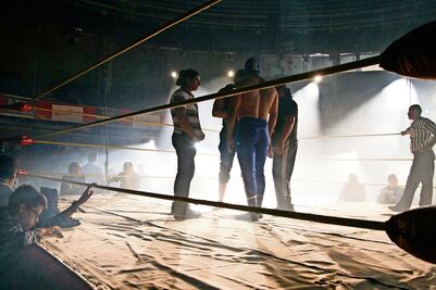 Blue Demon no tendrá al Santo en serie