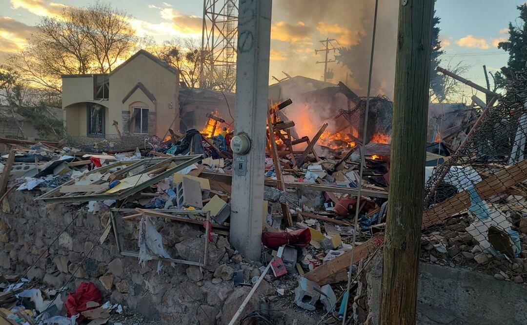 Se sospecha que la causa del accidente pudo ser debido a una acumulación de gas. Foto: Protección Civil Sonora